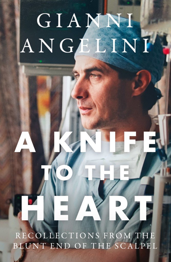 Book cover for A Knife to the Heart by Gianni Angelini